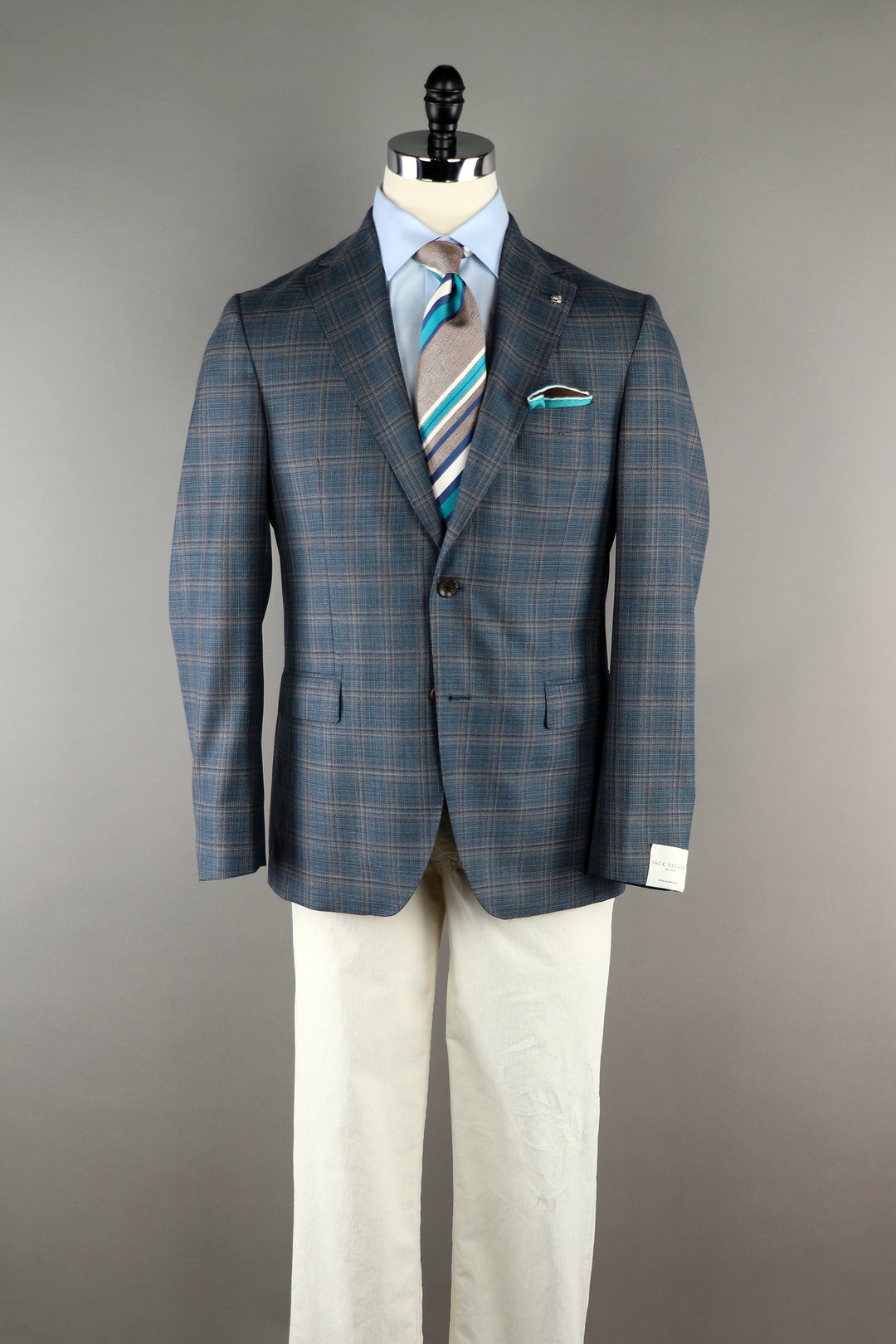 Midland Modern Fit Sportcoat in Slate Teal