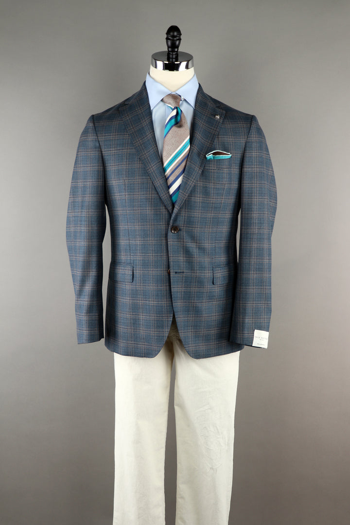 Midland Modern Fit Sportcoat in Slate Teal