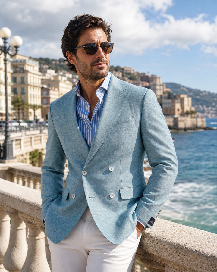 Kenton DB Sportcoat in Aquamarine