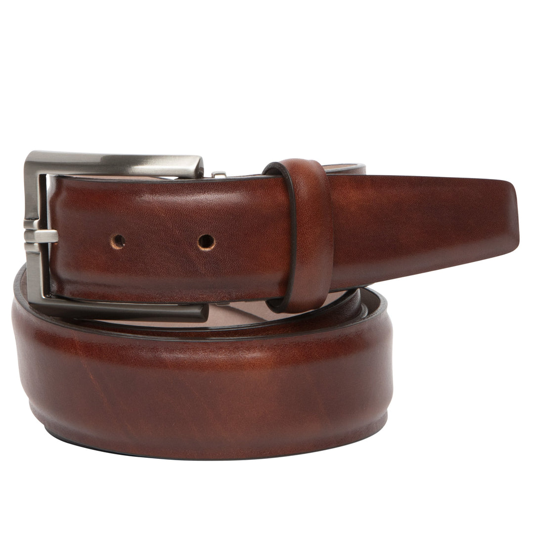 Marbled Calf Custom Belt 35mm in Cognac