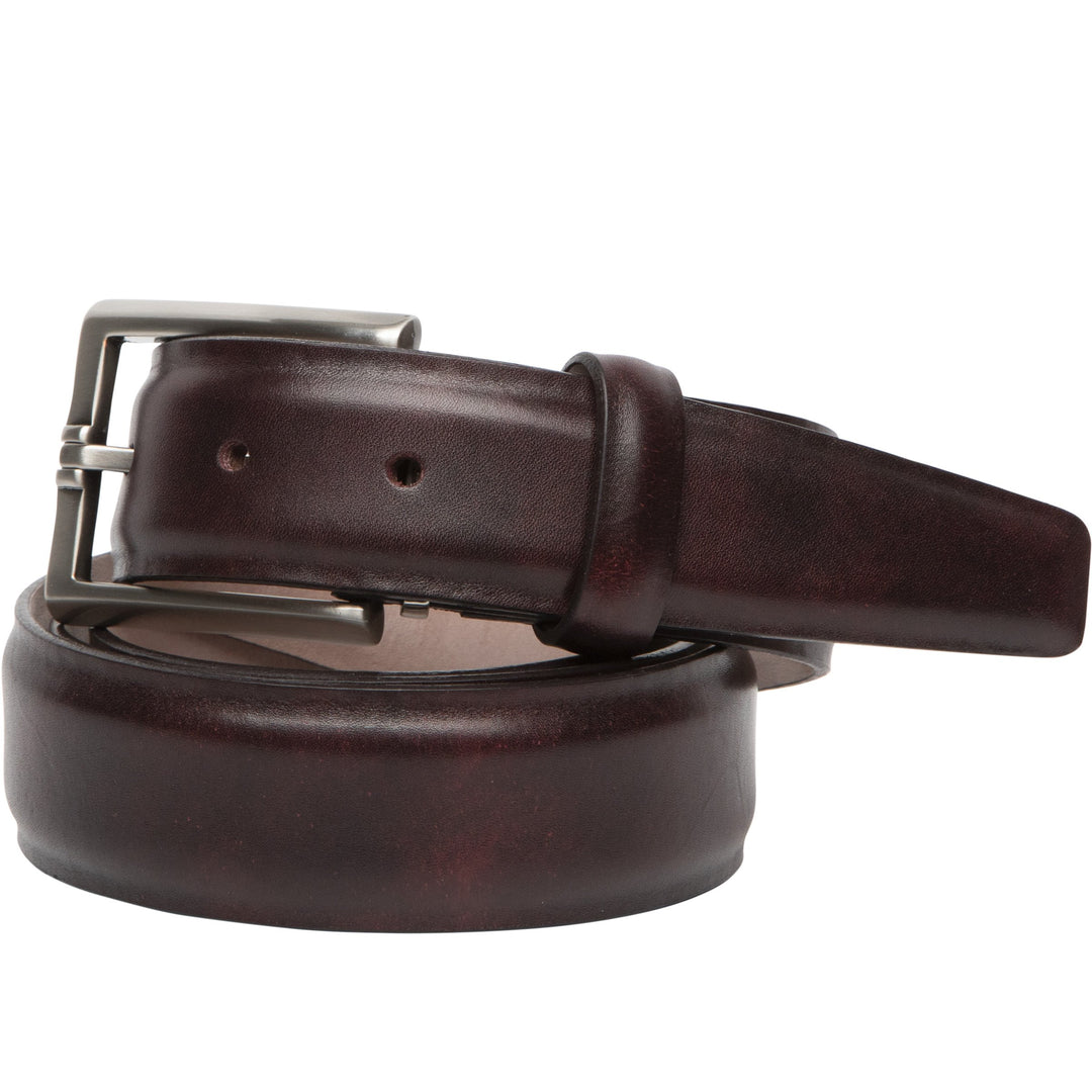 Marbled Calf Custom Belt 35mm in Plum