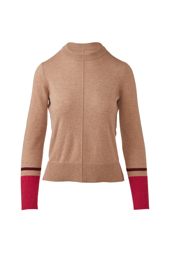 Colorplay Cashmere Crewneck Sweater