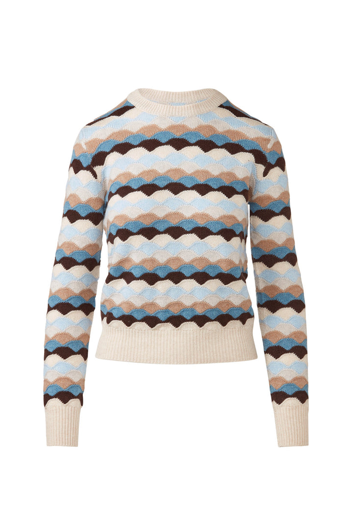 Highland Jacquard Cashmere Sweater