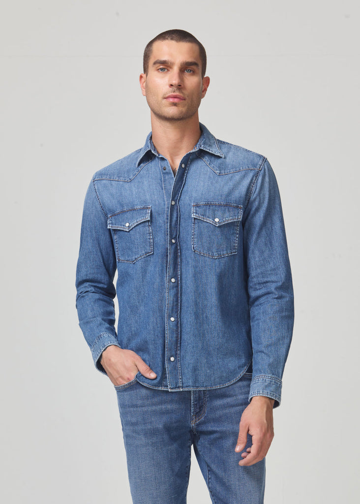 Western Denim Shirt Hampton's Western Denim Shirt Hampton's