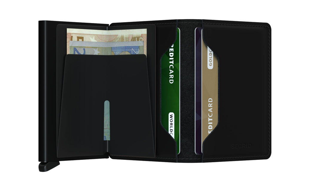Slimwallet Matte Finish Black