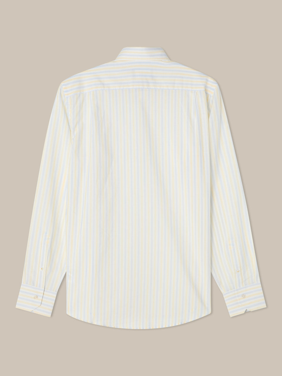Reynolds Multi Stripe Cotton-Linen Shirt