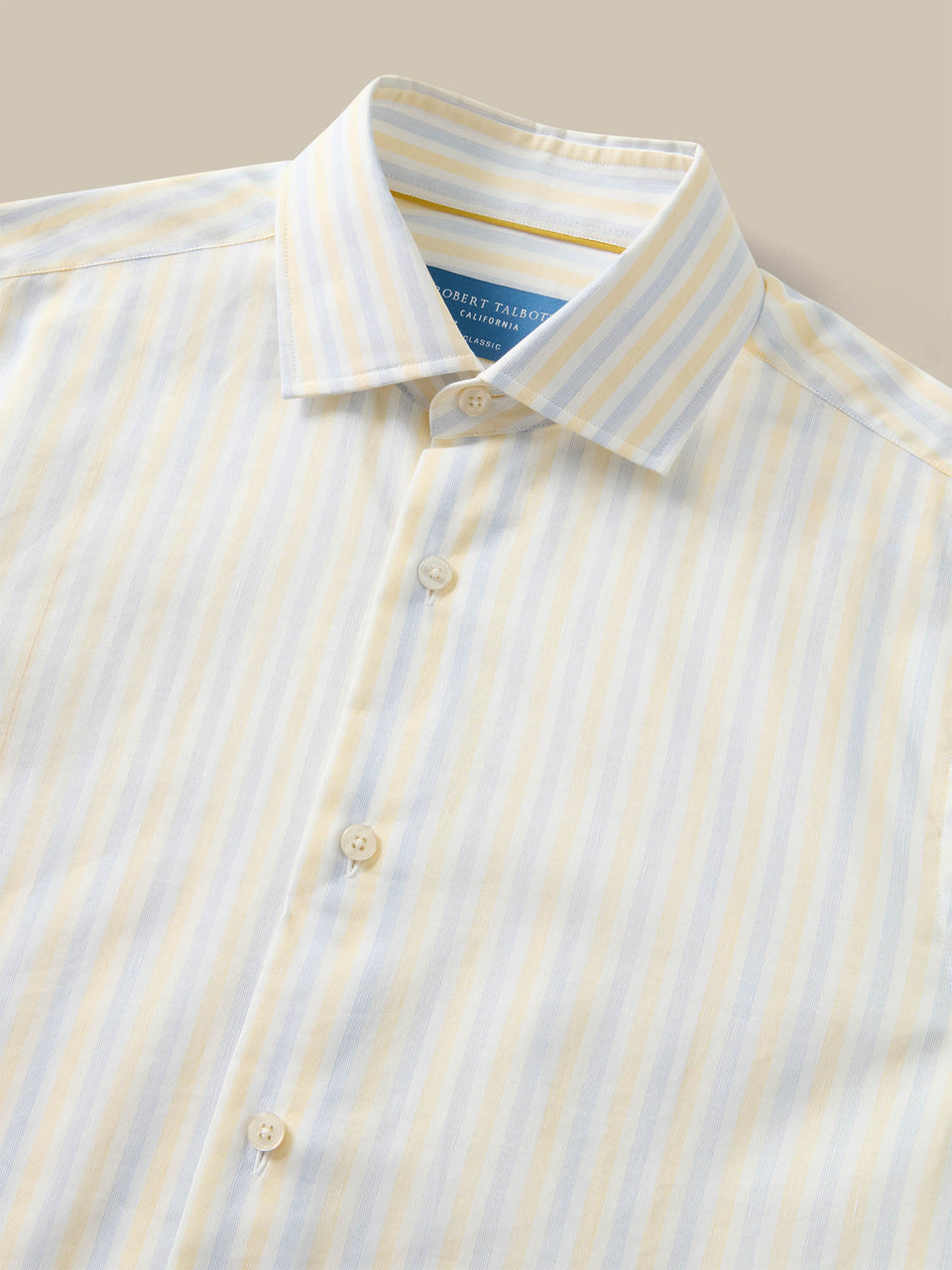 Reynolds Multi Stripe Cotton-Linen Shirt