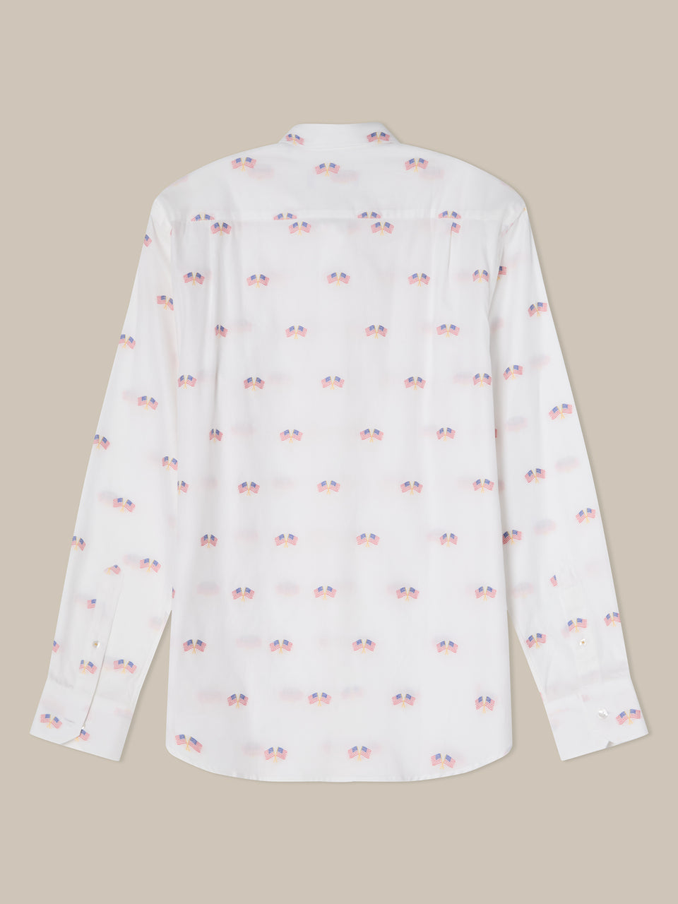 Reynolds Flag Fil Coupe Twill Shirt