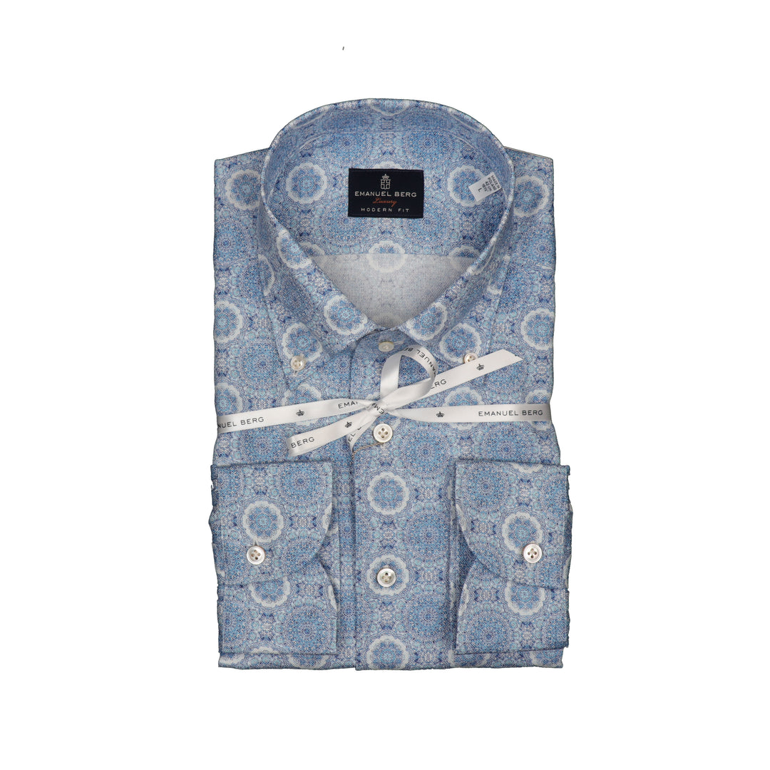 SF19606 Geometric Dobby Premium Luxury Shirt 40 (M) SF19606 Geometric Dobby Premium Luxury Shirt 40 (M)