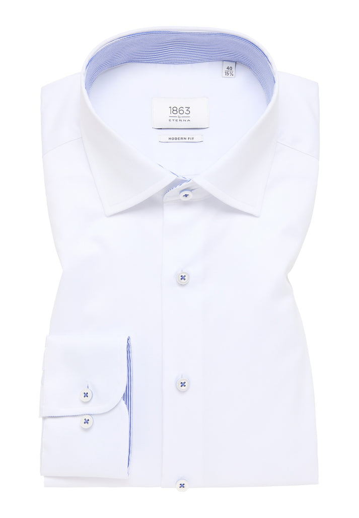 Modern Fit Luxury Shirt with Contrast