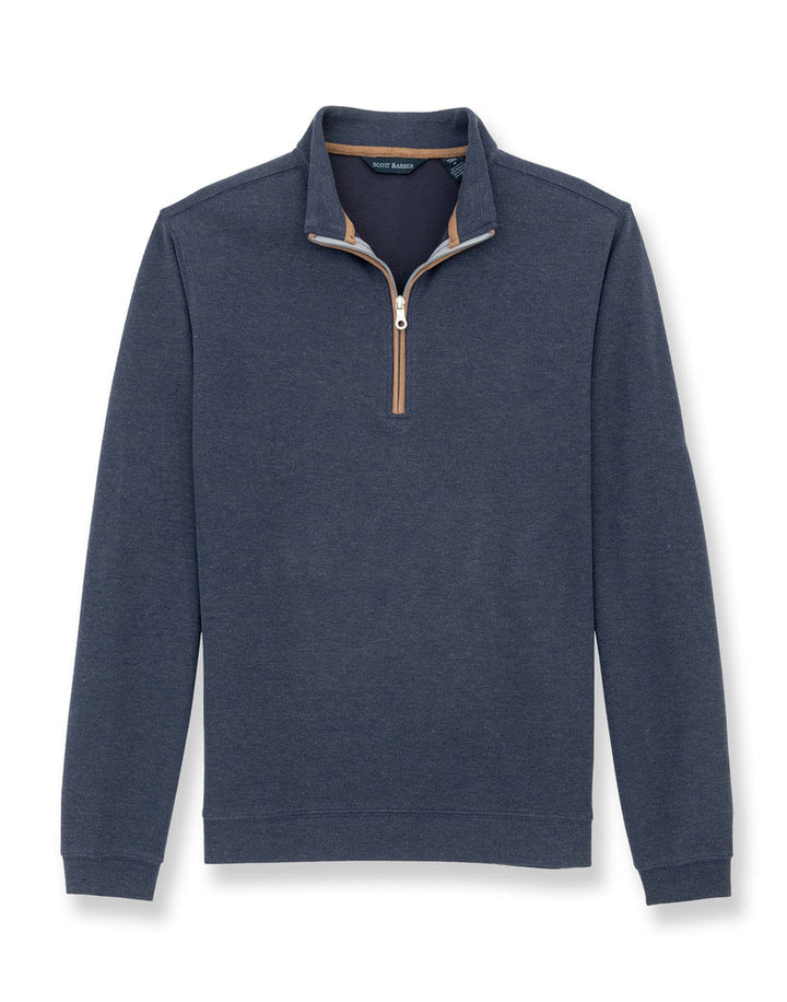 Stretch Heather Fleece Pullover