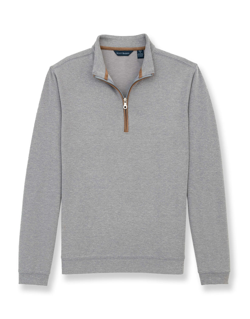 Stretch Heather Fleece Pullover
