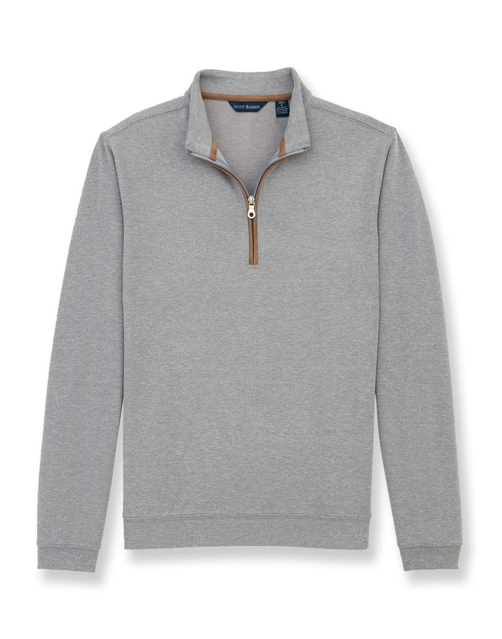 Stretch Heather Fleece Pullover