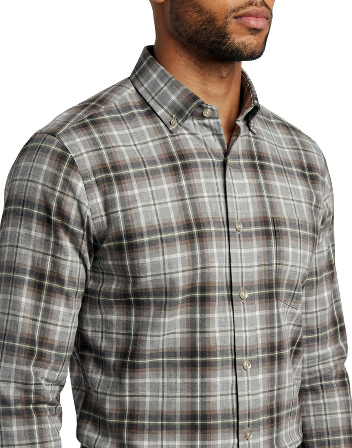 Herringbone Twill Sport Shirt