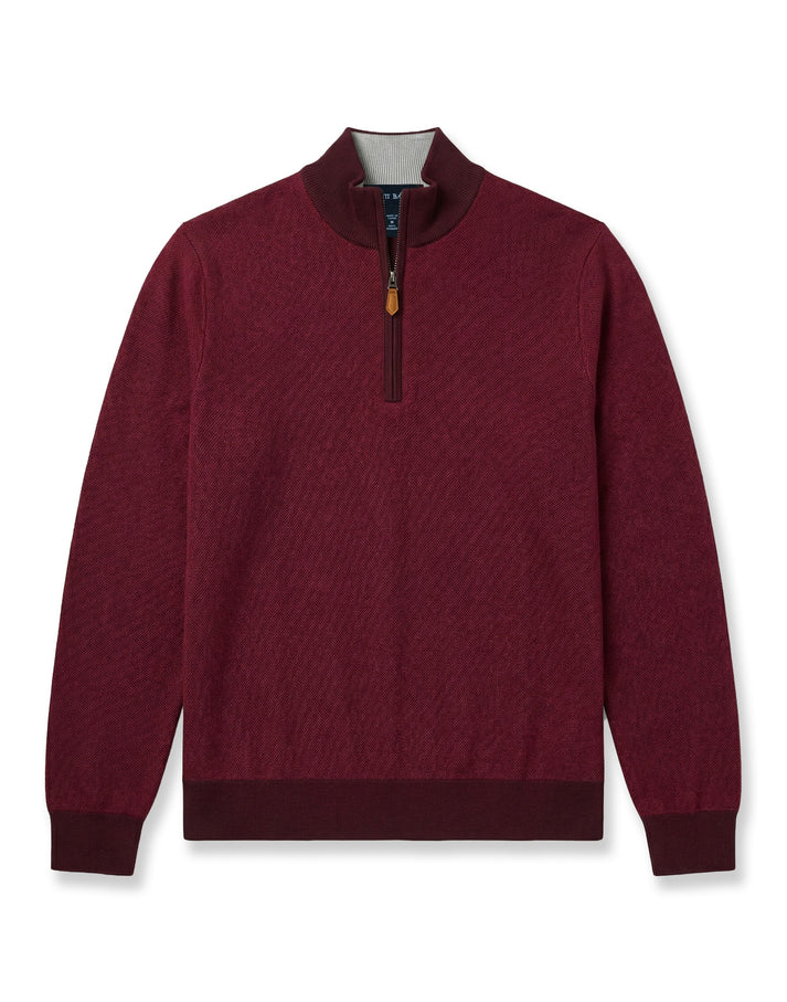 Merino Quarter Zip Sweater
