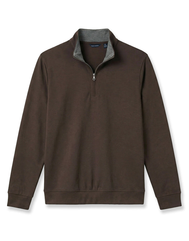 Pima Interlock Quarter Zip