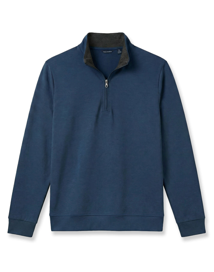 Pima Interlock Quarter Zip