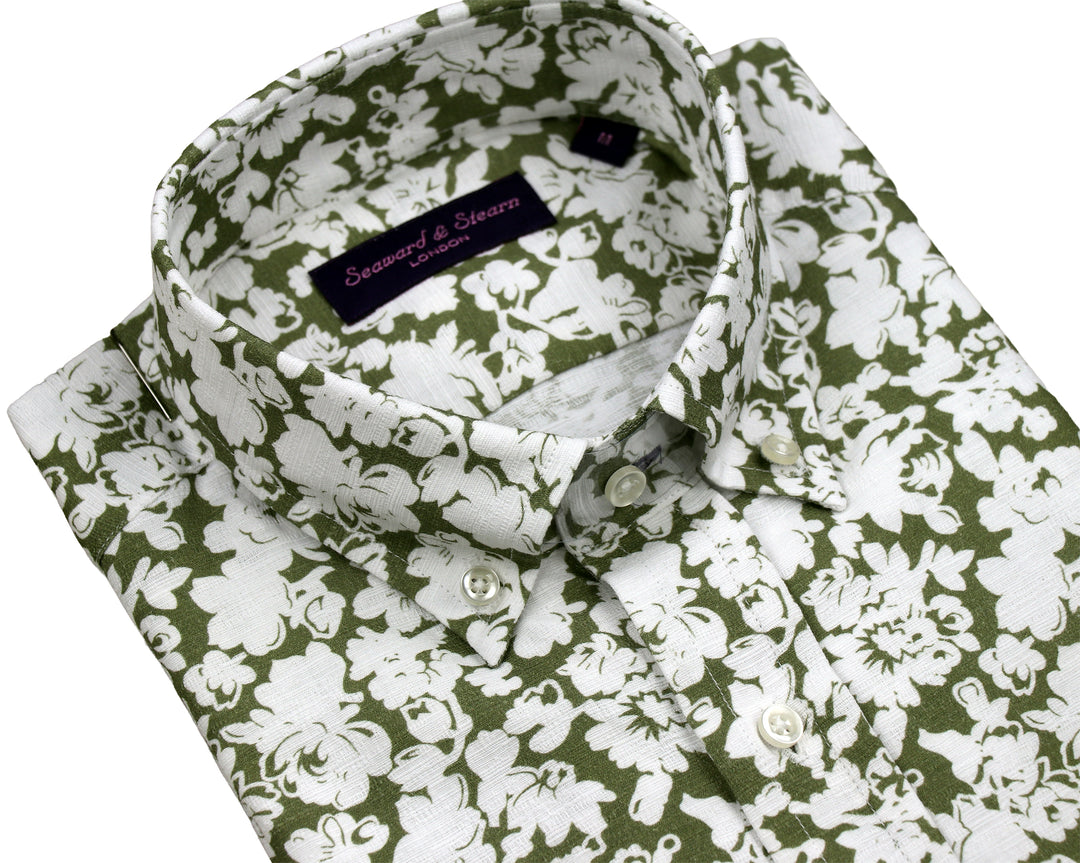 Seaward & Stearn Short Sleeve Sport Shirt