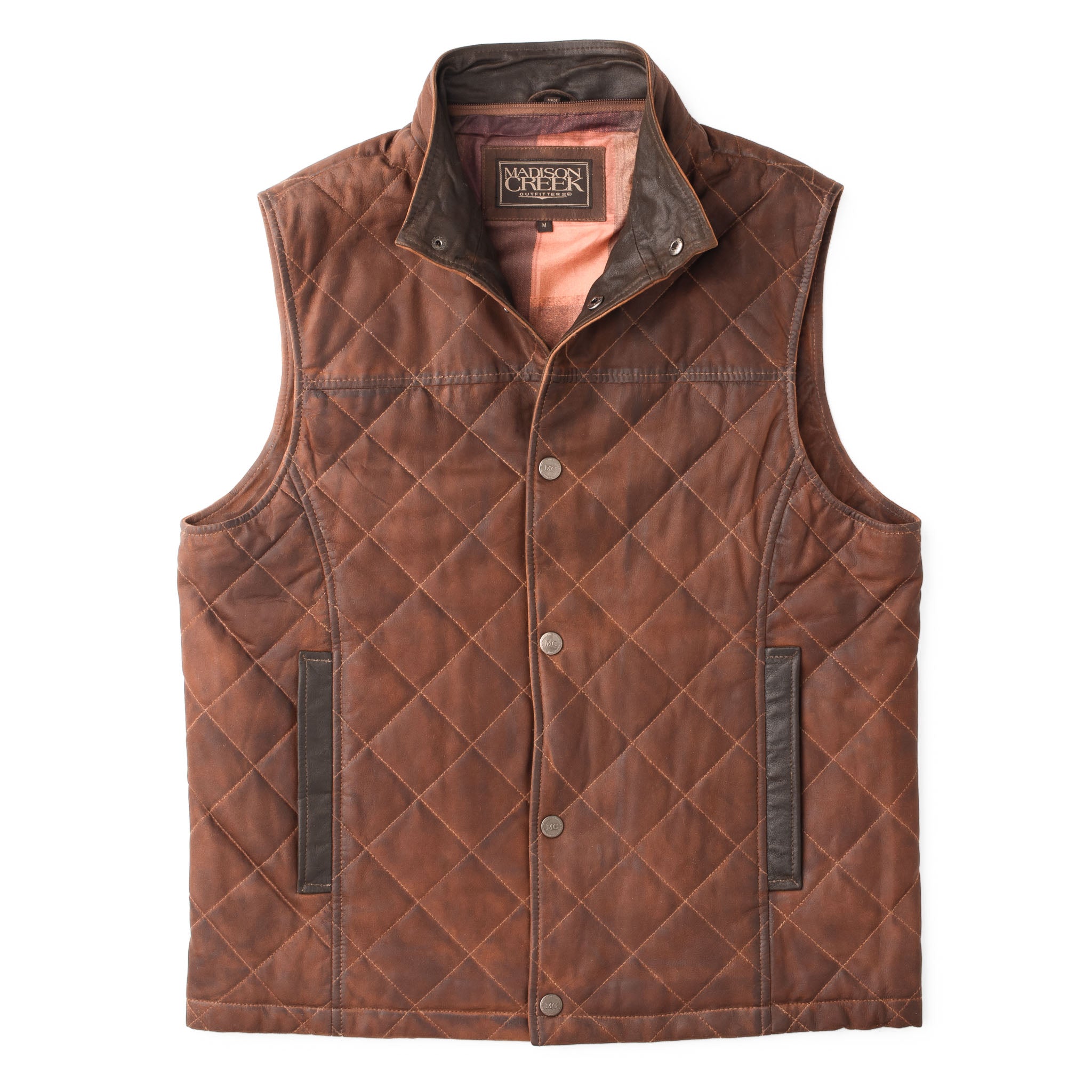 Beaver Creek Lightweight Leather Vest – Hampton's