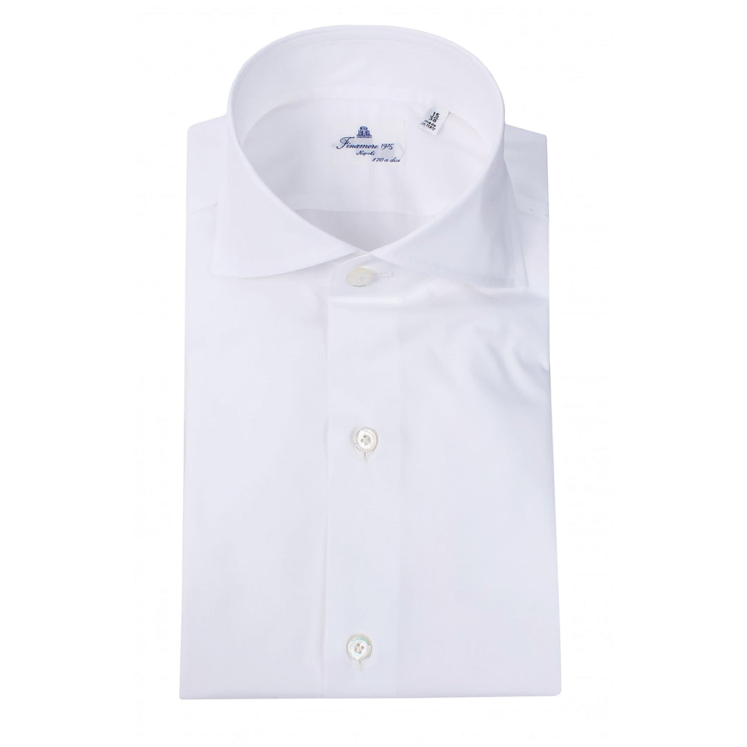 finamore dress shirts Finamore Slim-Fit Linen Dress Shirt Top Shelf Apparel