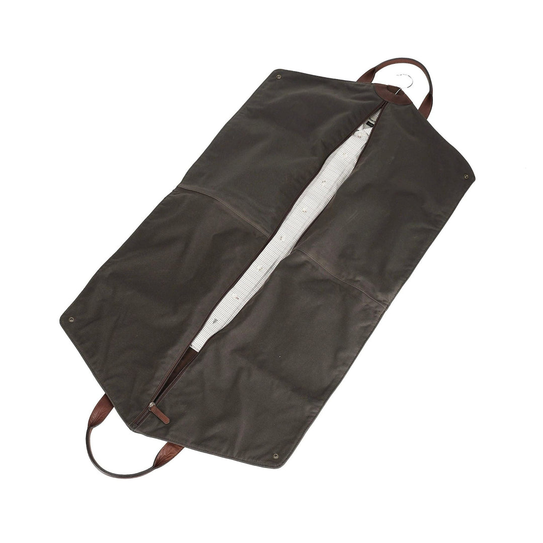 Waxed Canvas Garment Bag
