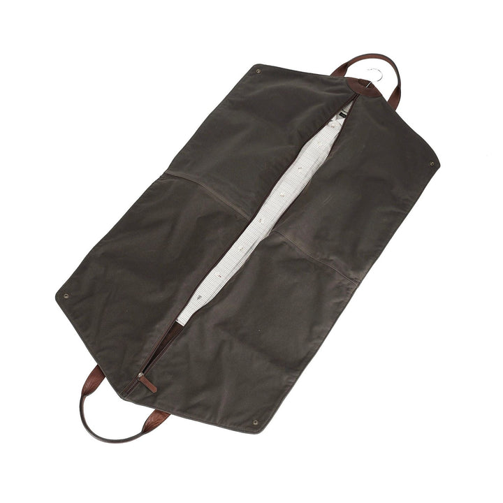 Waxed Canvas Garment Bag
