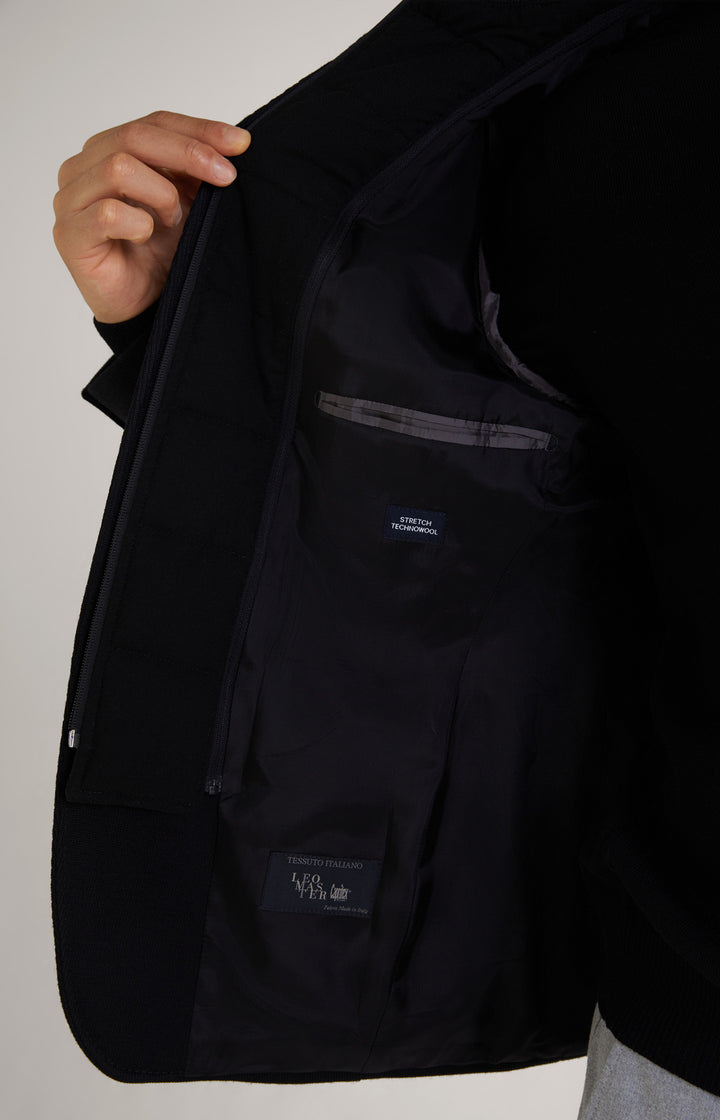 Hectar-J Knit Field Coat in Black