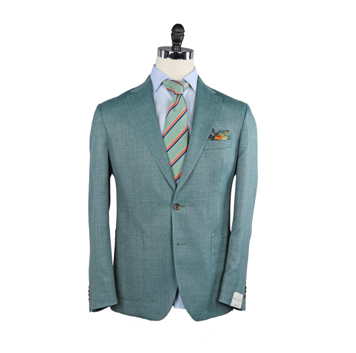 Morton Herringbone Sportcoat Seaglass