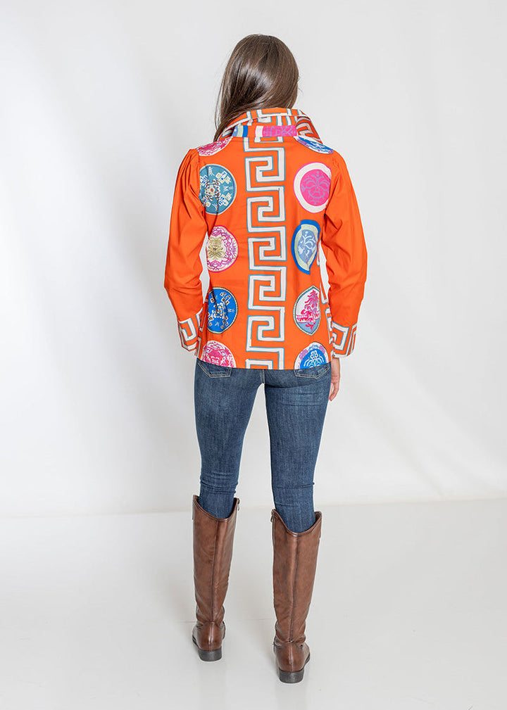 Greek Revival Lana Relaxed Shirt