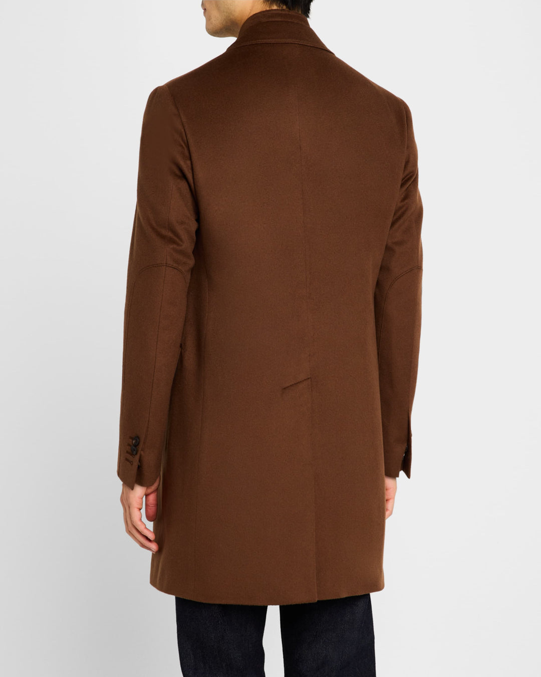 ID Wool Topcoat with Detachable Bib