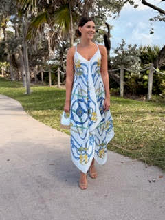 Silk Scarf Dress Regal Equestrian
