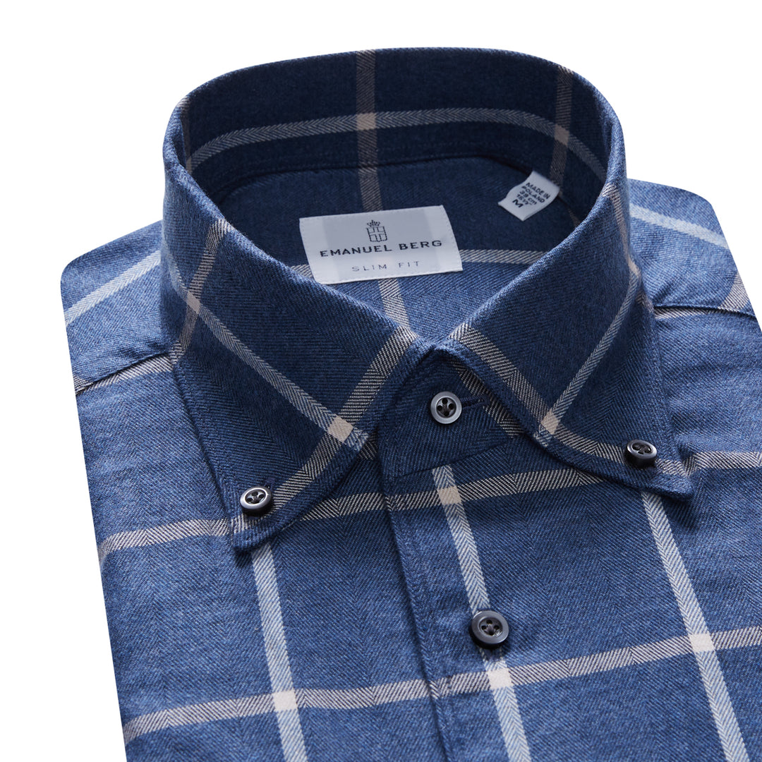 SF18163 Brushed Casual Sartorial Flannel Shirt