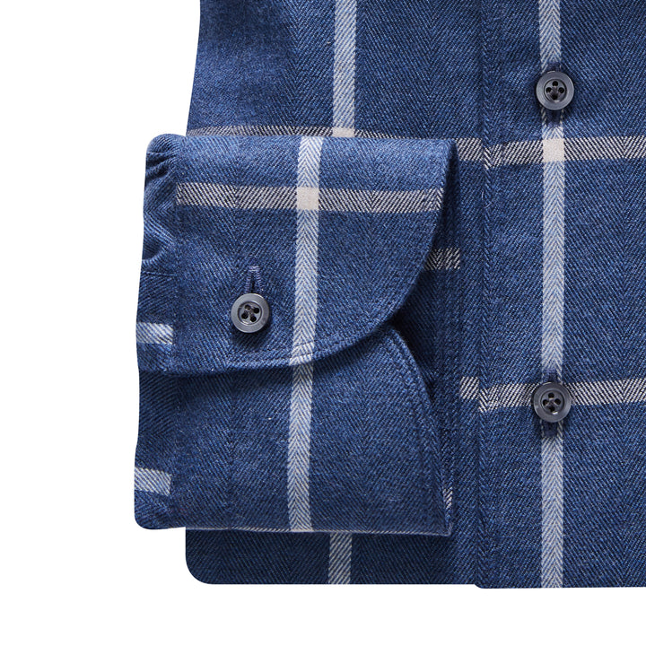 SF18163 Brushed Casual Sartorial Flannel Shirt