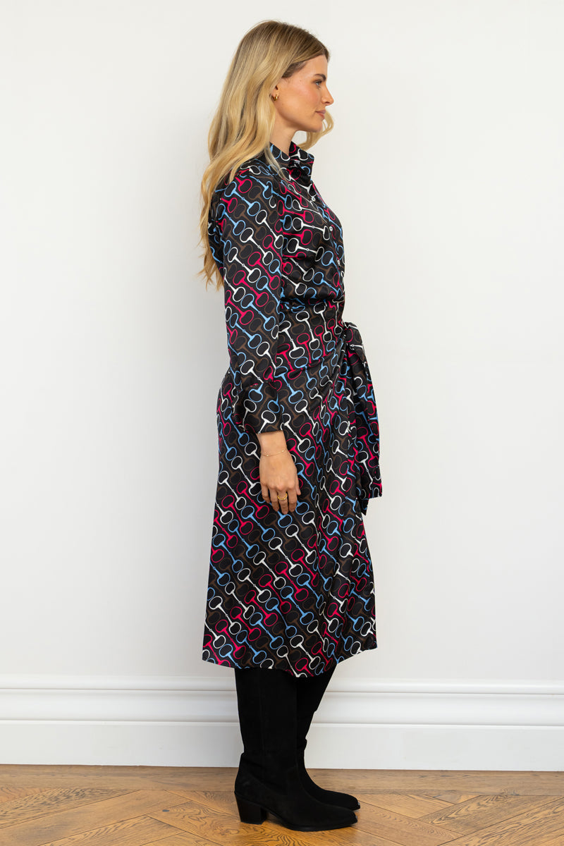 Talita Dress in Snaffle Bit Print