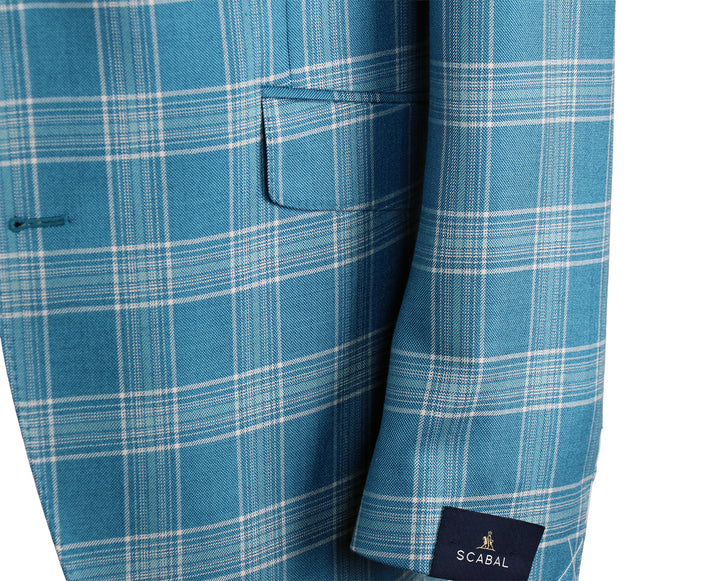 Soho Peak Lapel Silk Sportcoat