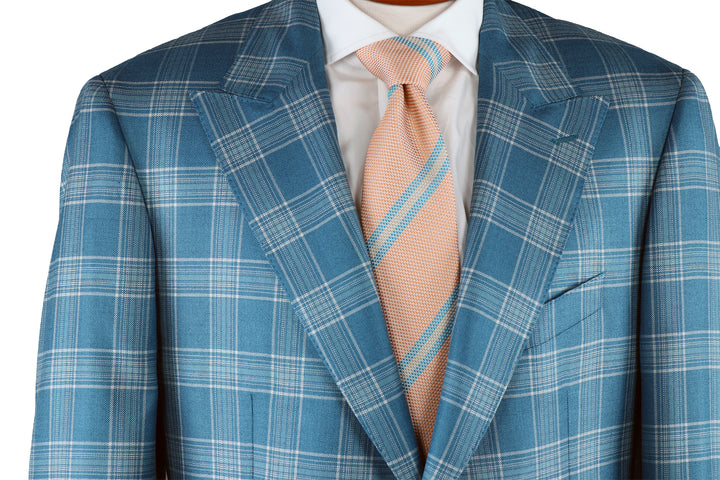 Soho Peak Lapel Silk Sportcoat