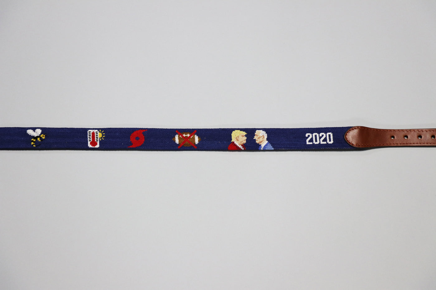 2020 Life Belt Needlepoint Belt