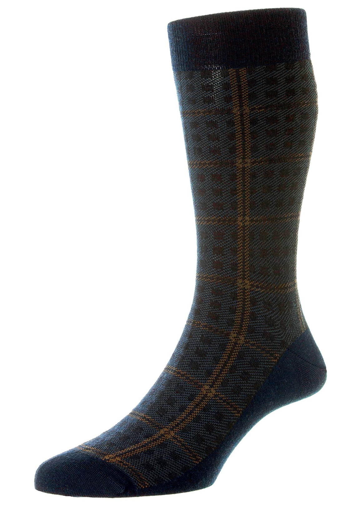 Winsford Windowpane Merino Socks