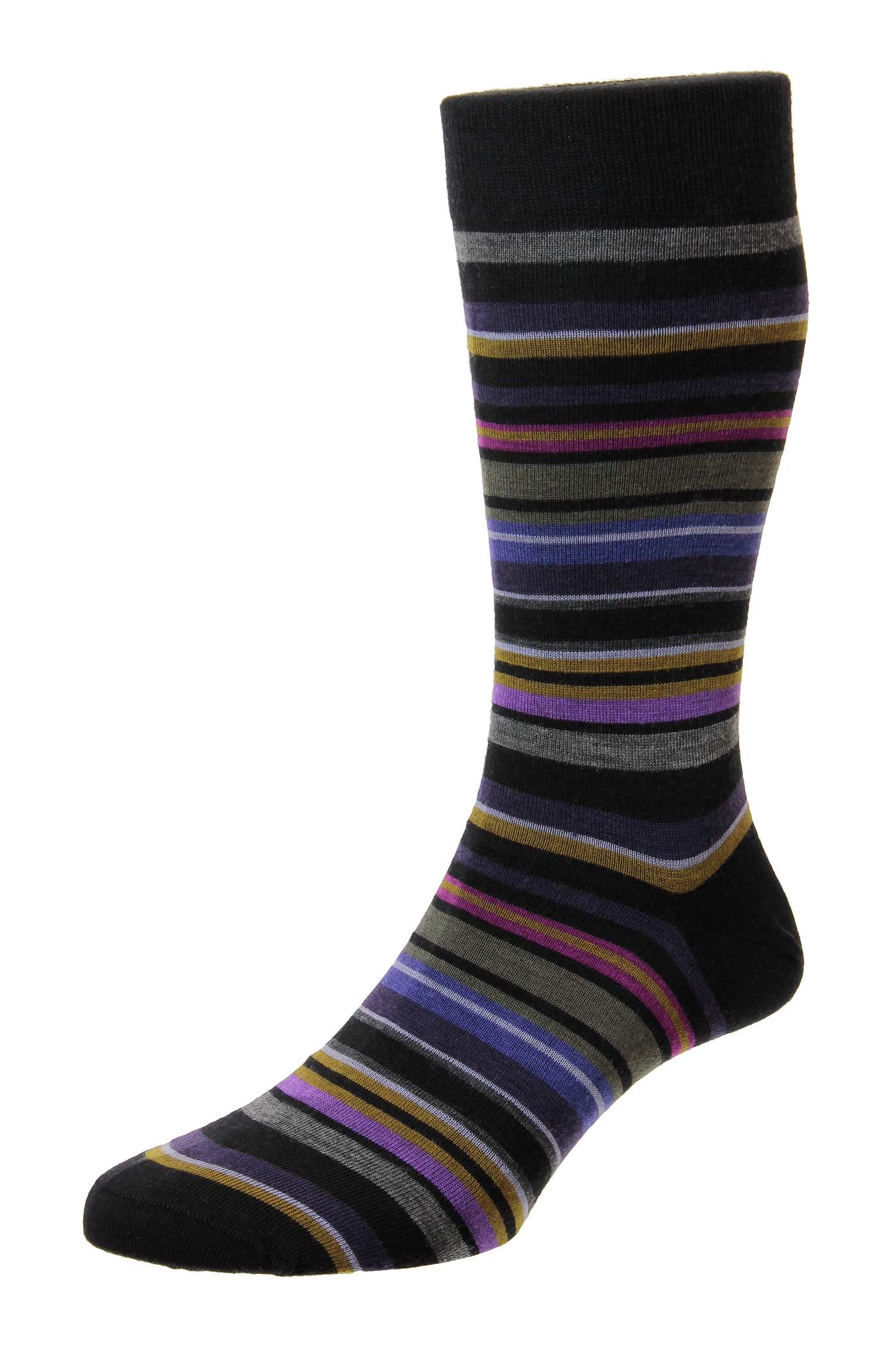 Quakers All Over Stripe Merino Socks