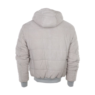 Koy Quilted Suede Bomber