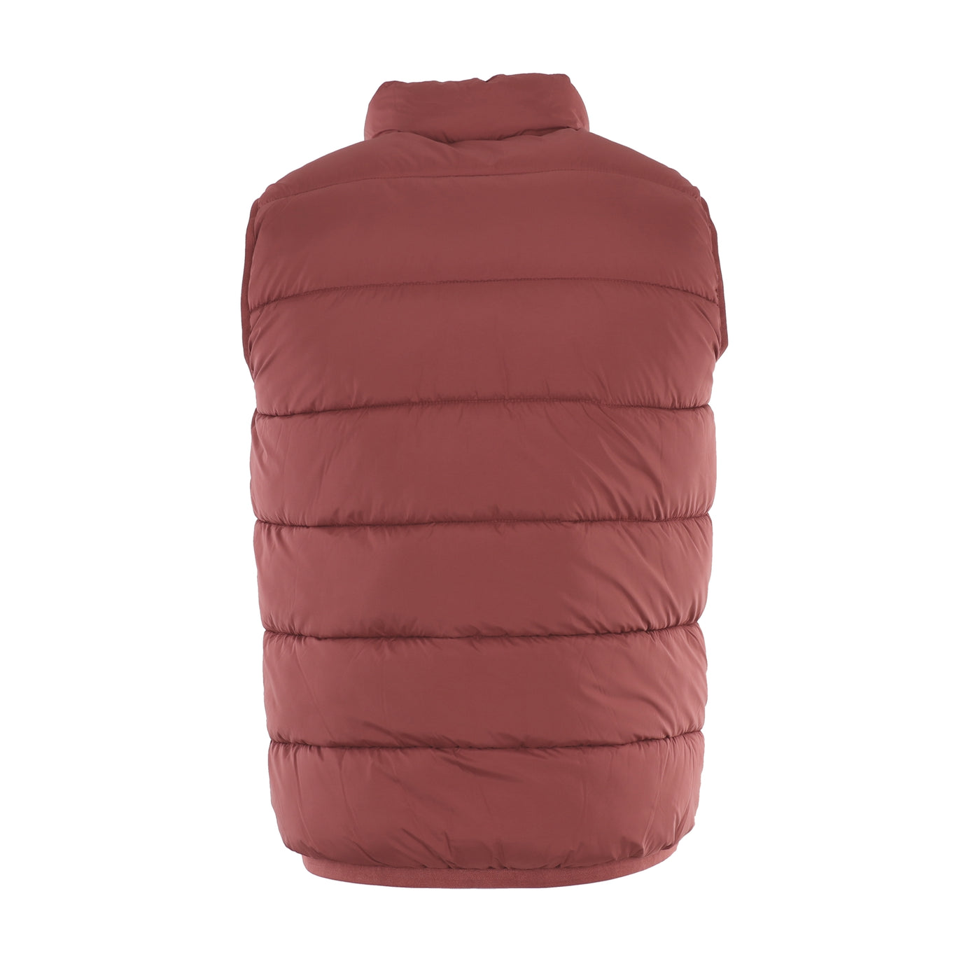 Dante Smart Utility Zero-Down Quilted Vest in Burned Red
