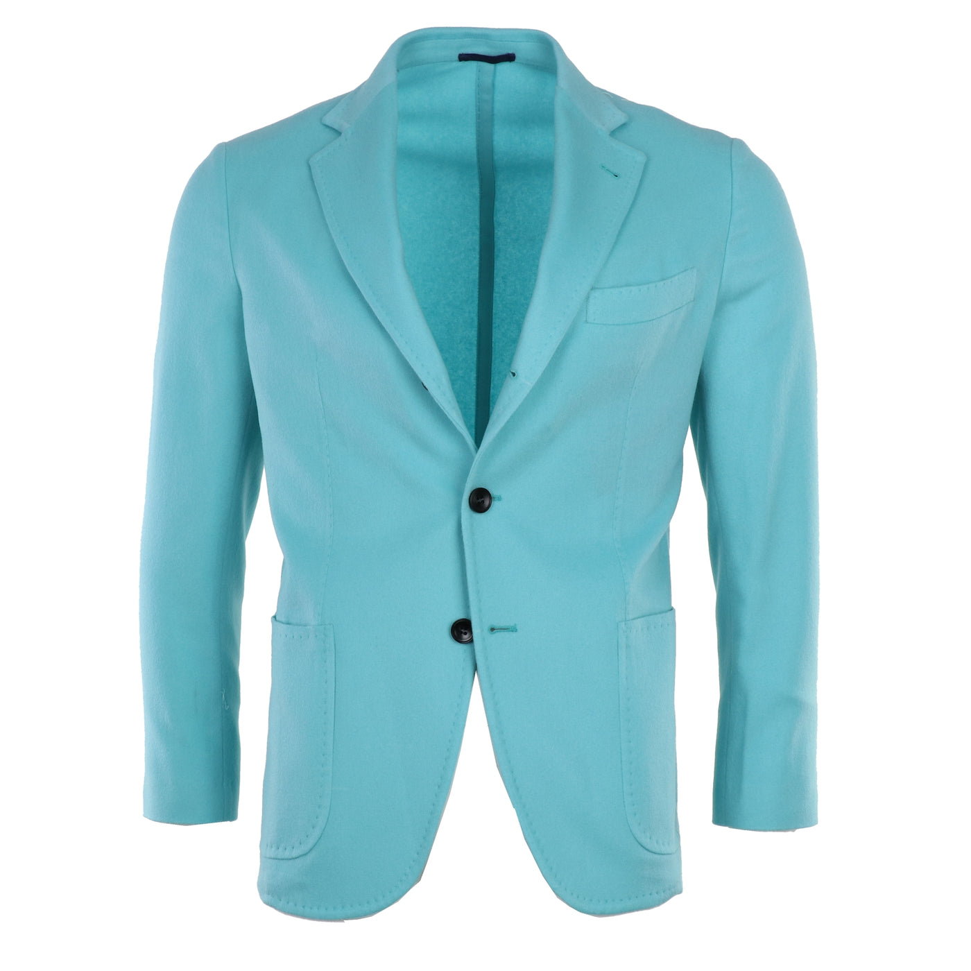 Summer Cashmere Soft Coat in Tiffany Blue Size 40R