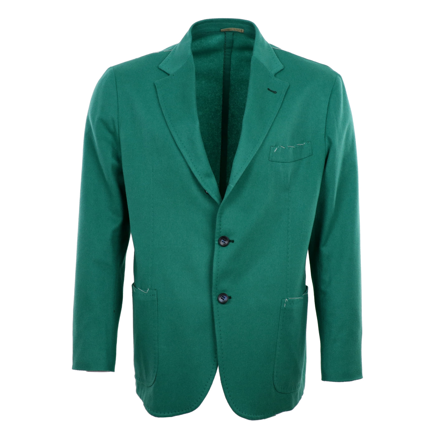 Summer Cashmere Soft Coat in Emerald Green Size 48R
