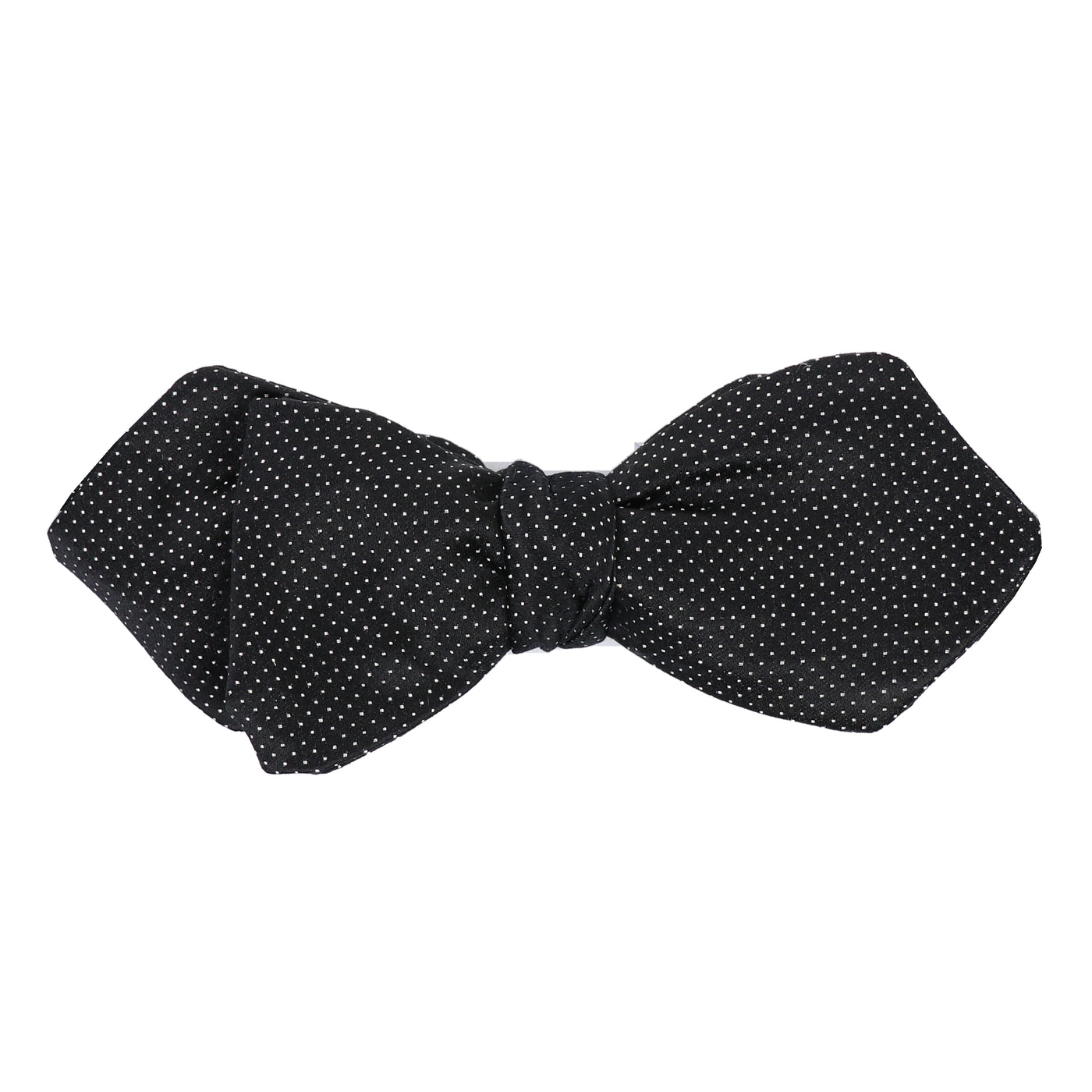 Black Micro Dots Formal Bow Tie