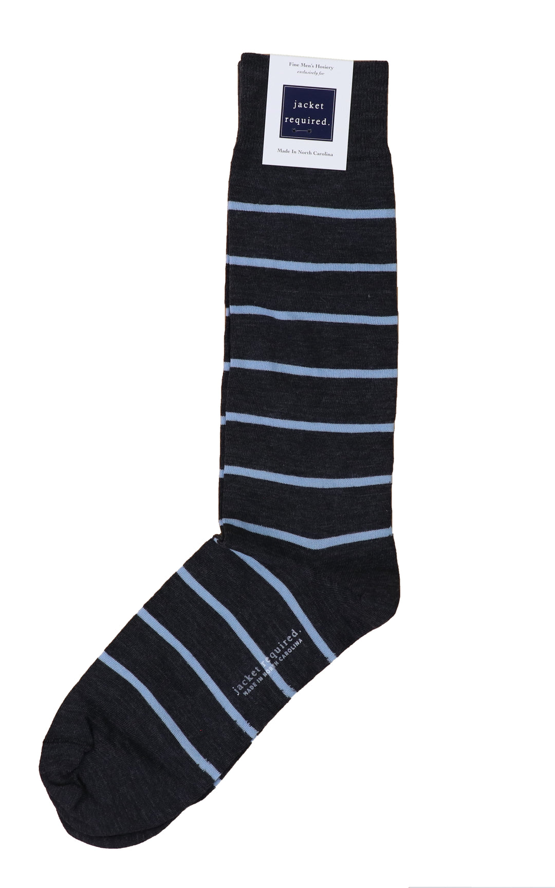 Carolina Stripe Mid Calf Socks