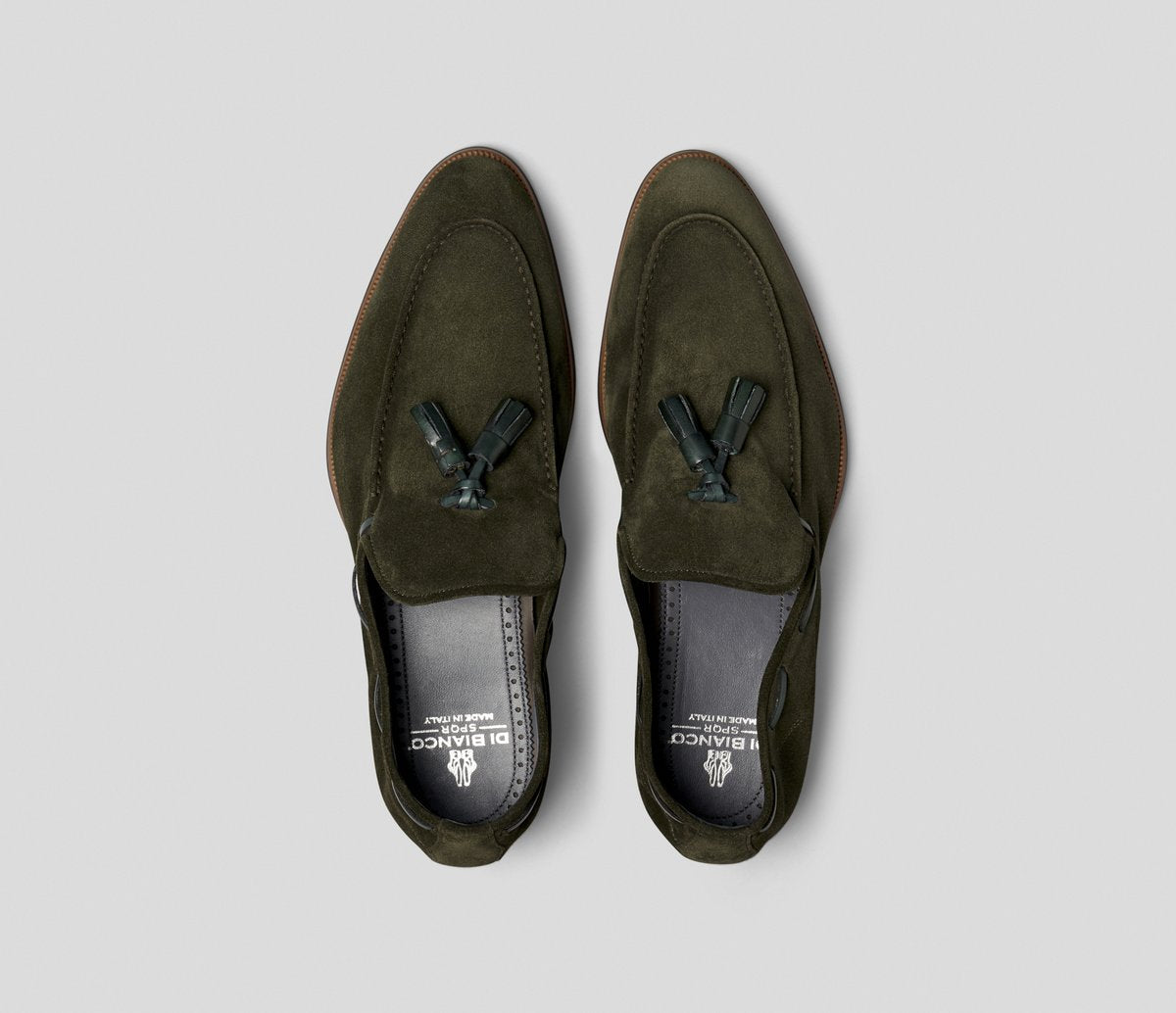 Napoli Suede Loafer in Selva – Hampton display picture 2